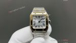 CLF Cartier Santos TT YG Band Swiss Quartz Movement 27*34.5*7.4mm Watch